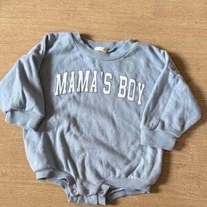 Adorable Blue Kids Romper